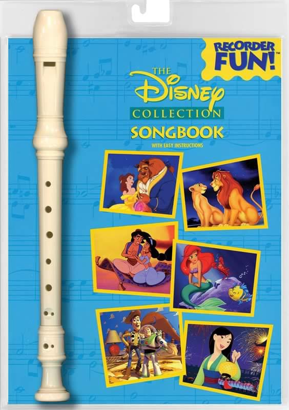 Disney Collection Songbook, The - Book/Recorder