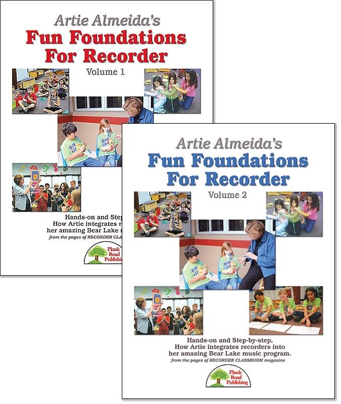 Artie Almeida's Fun Foundations For Recorder, Both Vols. 1 & 2