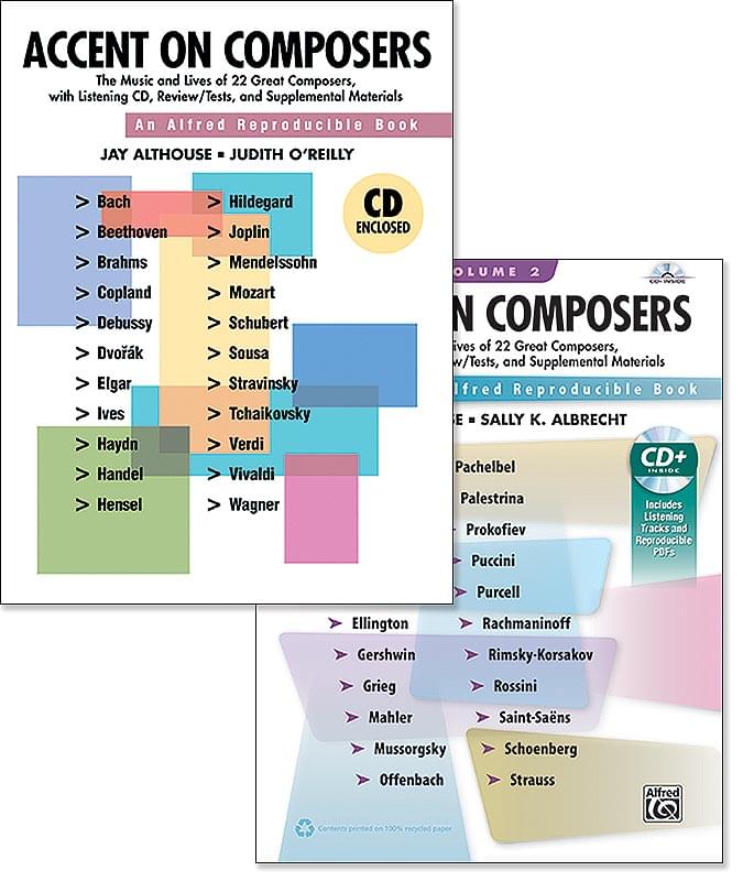 Accent On Composers - Both Volumes 1 & 2