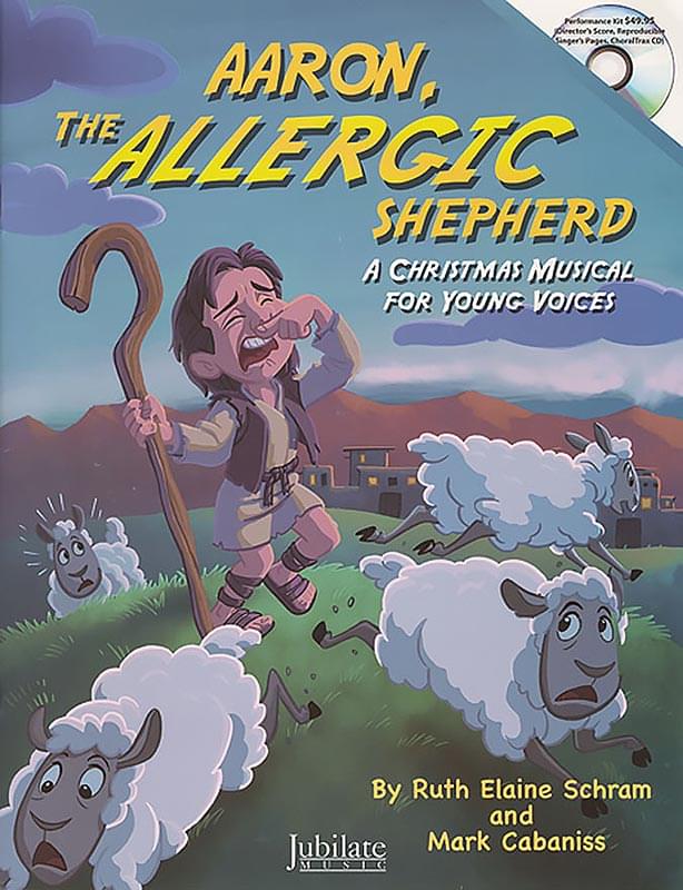 Aaron, The Allergic Shepherd - (Sample Pages & Listening CD) cover