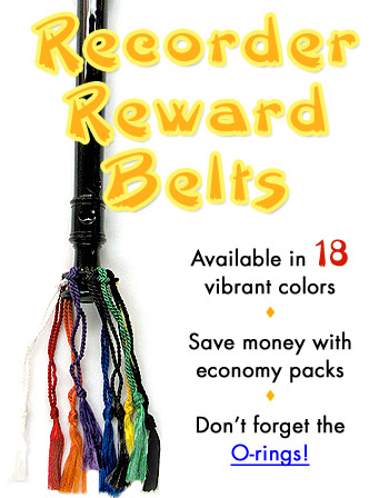 Recorder Reward Belts