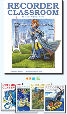 Recorder Classroom Volume 2: Audio clips online. Downloadable product.