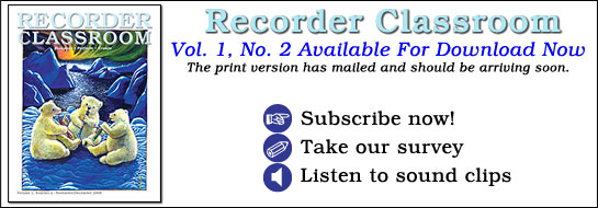 Plank Road Publishing Presents: Recorder Classroom