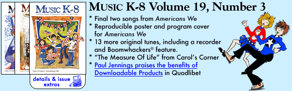 Issue Details for Music K-8 Volume 19, Number 3
