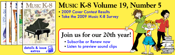 Issue Details for Music K-8 Volume 19, Number 5