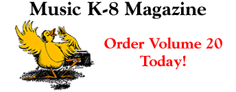 Subscribe or Renew to Music K-8 magazine.
