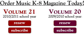Music K-8 Magazine Volume 20