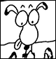 Animals In Garden Coloring Page