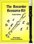 Recorder Resource, The - Student Book/CD, Vol. 1 with Recorder cover