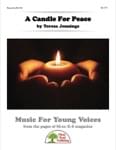 Candle For Peace, A cover