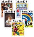 Music K-8 Vol. 15 Full Year (2004-05) - Downloadable  Back Volume - PDF Mags w/Audio Files & PDF Parts