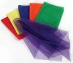 27" Square Colorful Scarves - 12-Pack UPC: 4294967295