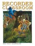 Recorder Classroom, Vol. 1, No. 3 - Downloadable  Issue - Magazine with Audio Files
