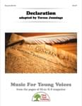 Declaration cover