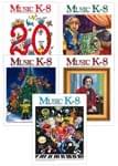 Music K-8 Vol. 20 Full Year (2009-10) - Downloadable Back Volume - PDF Mags w/Audio Files & PDF Parts