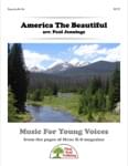 America The Beautiful (Vocal) - Downloadable Kit cover