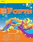 Ten To Teach Form cover