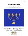 It's Hanukkah cover