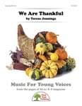 We Are Thankful - Downloadable Kit cover