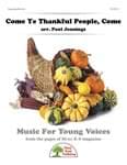 Come Ye Thankful People, Come - Downloadable Kit