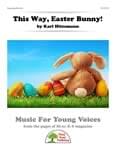 This Way, Easter Bunny! cover