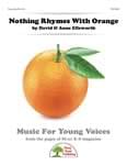 Nothing Rhymes With Orange cover