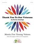 Thank You To Our Veterans cover