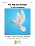 We All Need Peace - Downloadable Kit cover