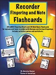 Recorder Fingering And Note Flashcards cover