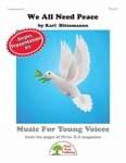 We All Need Peace - Presentation Kit cover