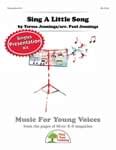 Sing A Little Song - Presentation Kit cover