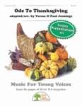 Ode To Thanksgiving - Presentation Kit cover