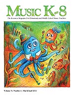Music K-8, Vol. 31, No. 4 - Downloadable Issue (Magazine, Audio, Parts) thumbnail