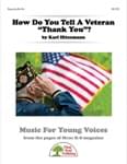 How Do You Tell A Veteran "Thank You"? cover