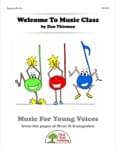 Welcome To Music Class - Downloadable Kit cover