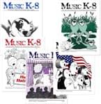 Music K-8 Vol. 1 Full Year (1990-91) - Downloadable Back Volume - PDF Mags w/Audio Files thumbnail