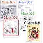 Music K-8 Vol. 3 Full Year (1992-93) - Downloadable  Back Volume - PDF Mags w/Audio Files & PDF Parts