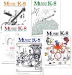 Music K-8 Vol. 5 Full Year (1994-95) - Downloadable  Back Volume - PDF Mags w/Audio Files & PDF Parts