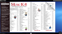 Music K-8 Interactive Index Flipbook, Vols. 1-36 pages