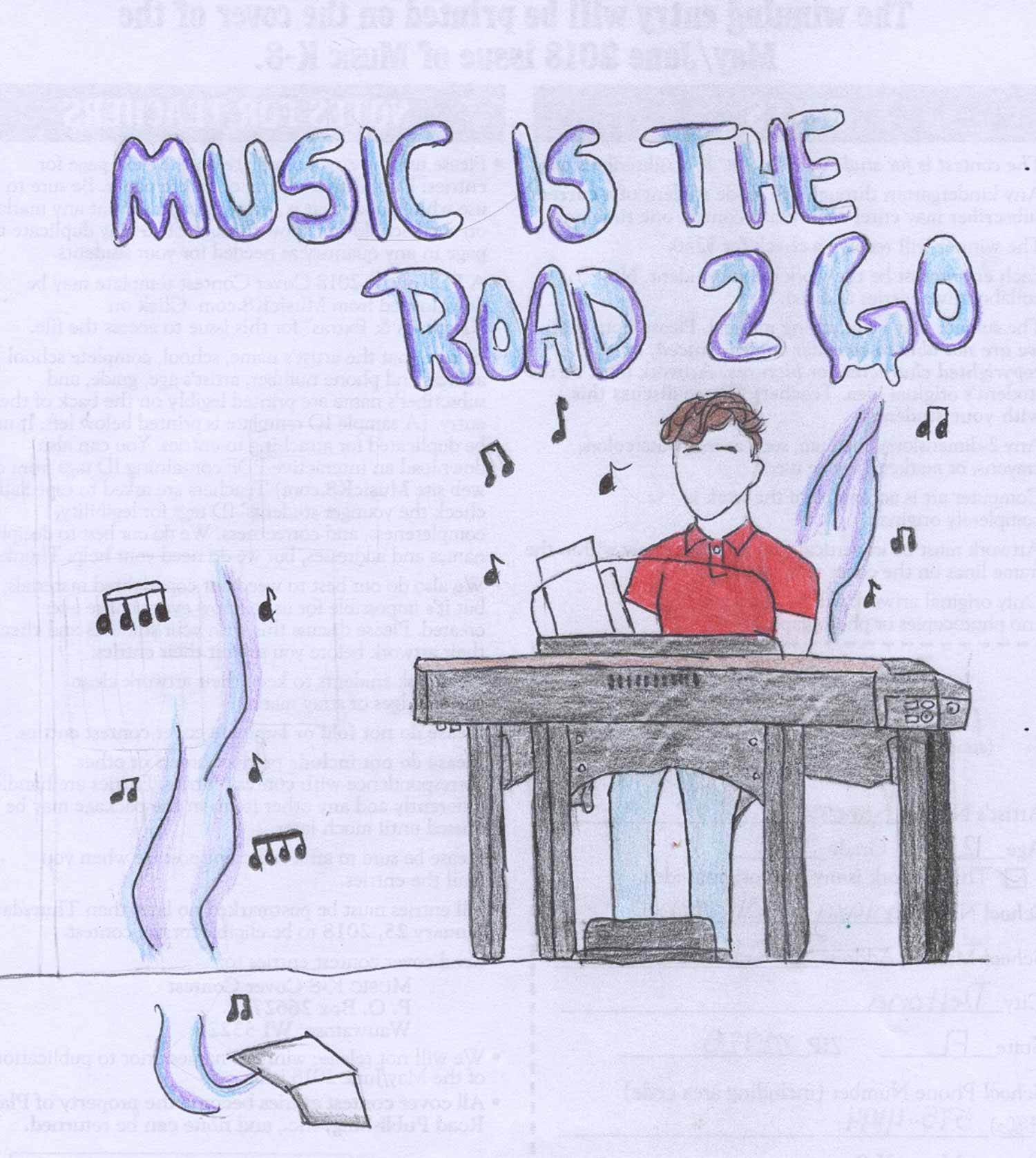 Karessa Pedone - 6th grade; Deltona, FL art
