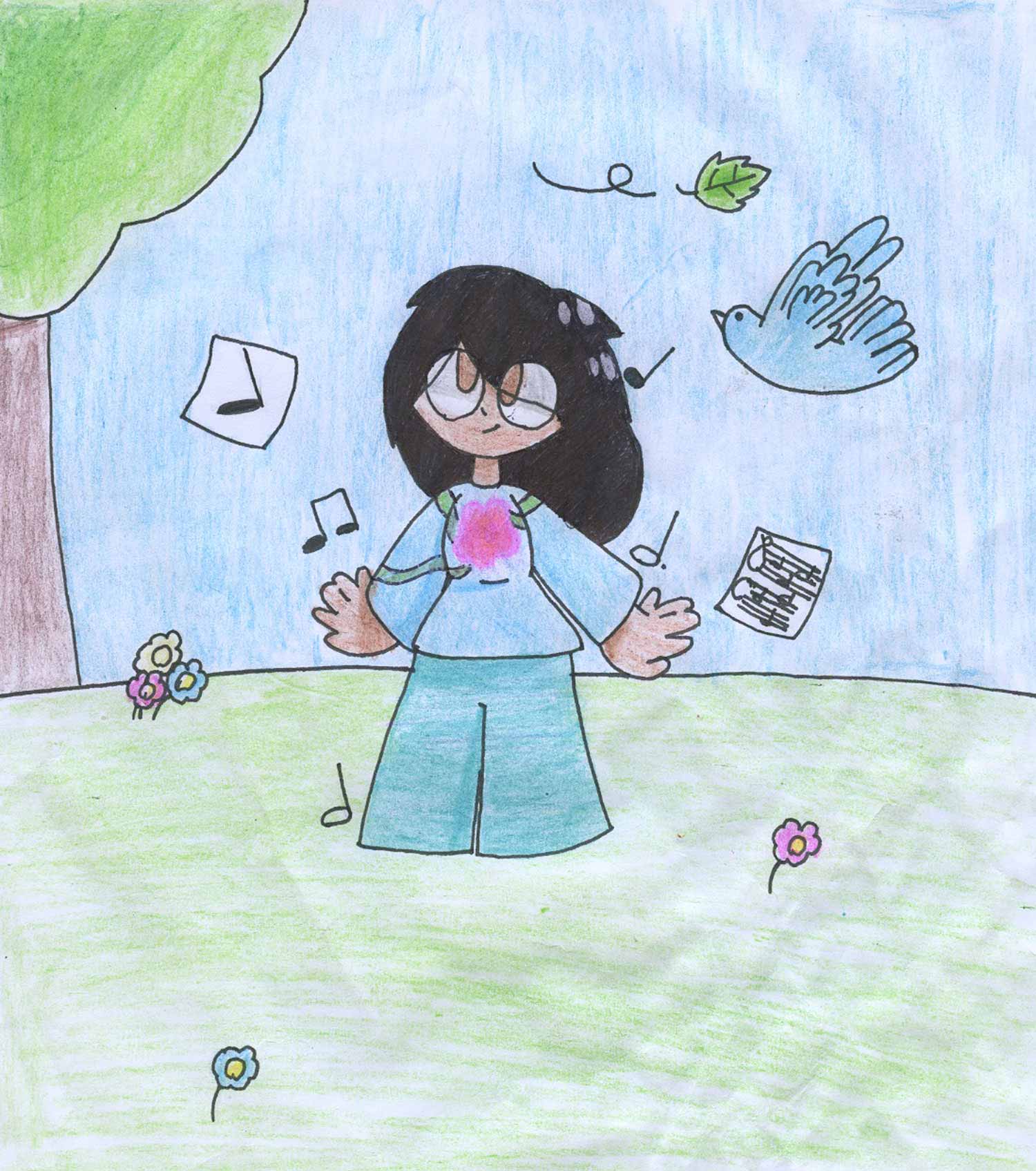 Arden Felichko - 5th grade; Thurmont, MD art