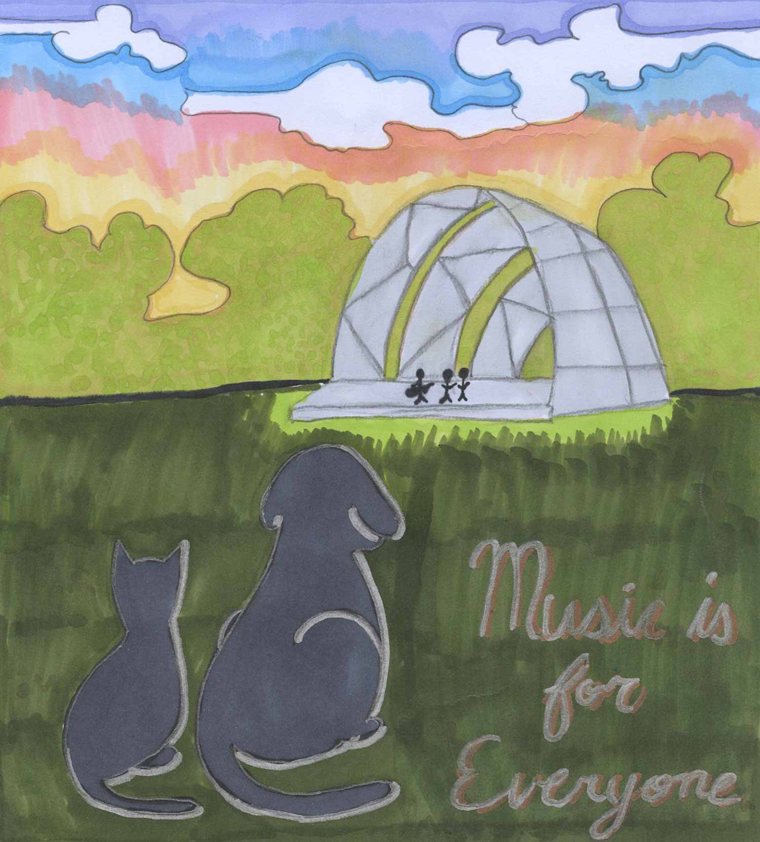 Ashlyn Thitibordin - 5th grade; Jericho, NY art