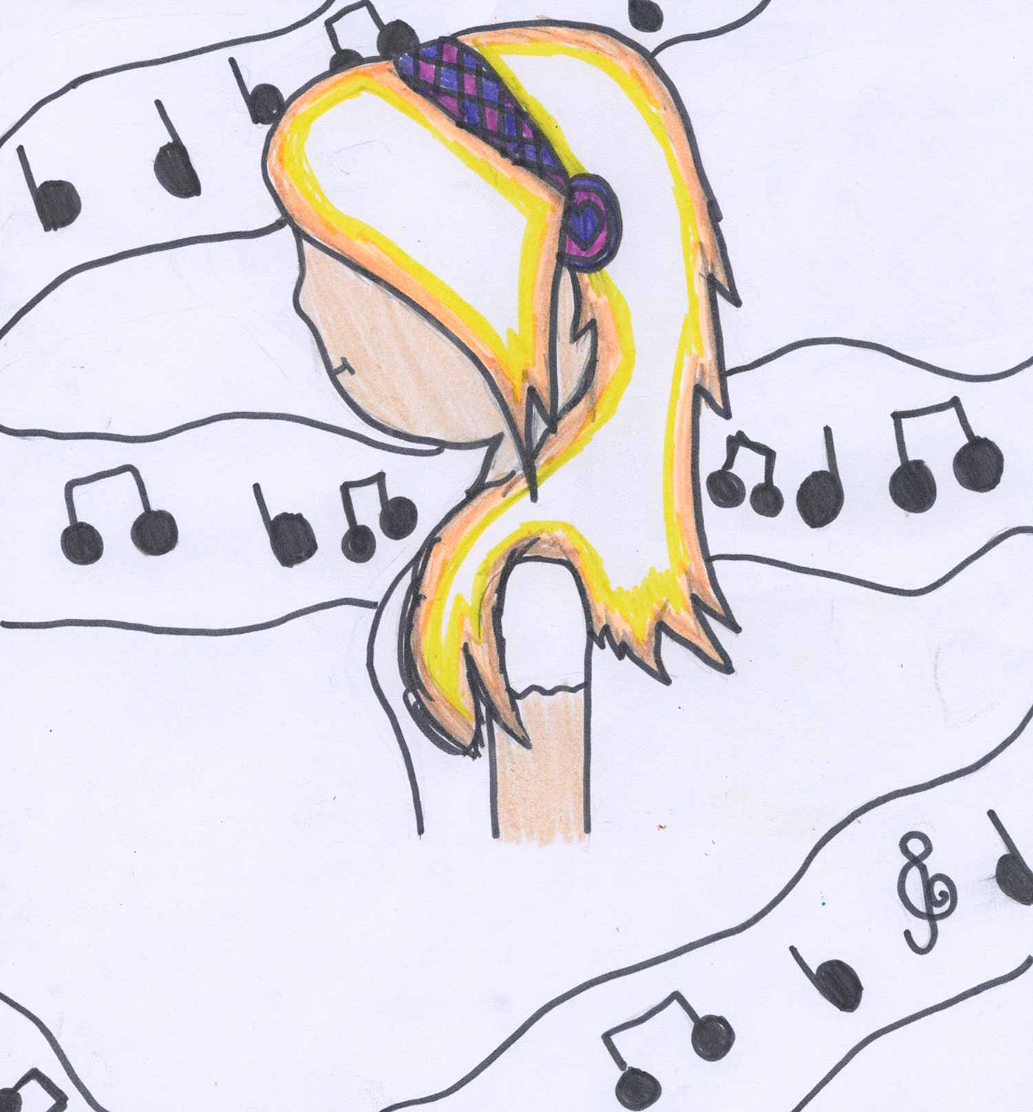 Jessica Vassallo Sharrock - 5th grade; Modesto, CA art