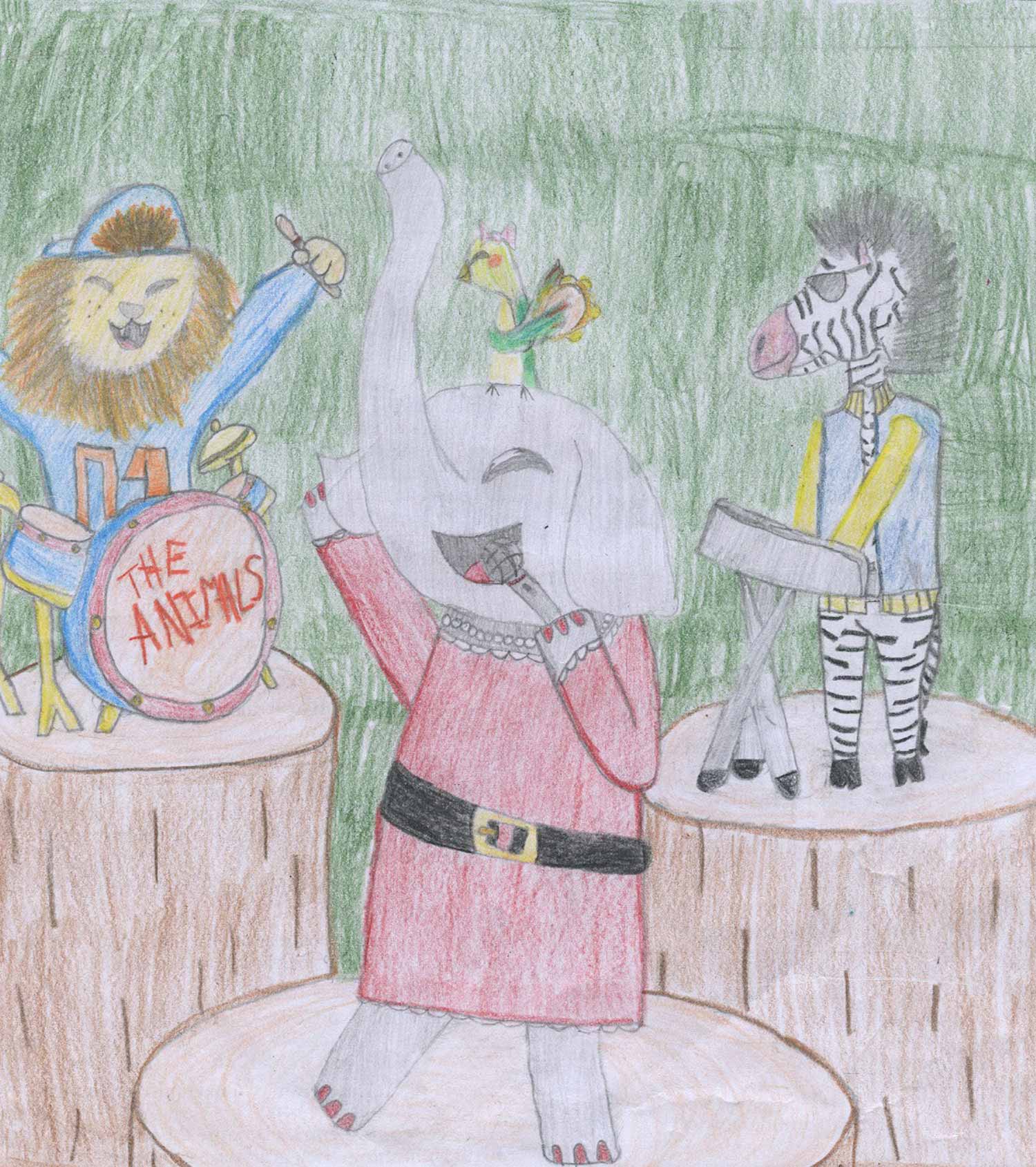 Lily Lopez - 5th grade; Port Angeles, WA art