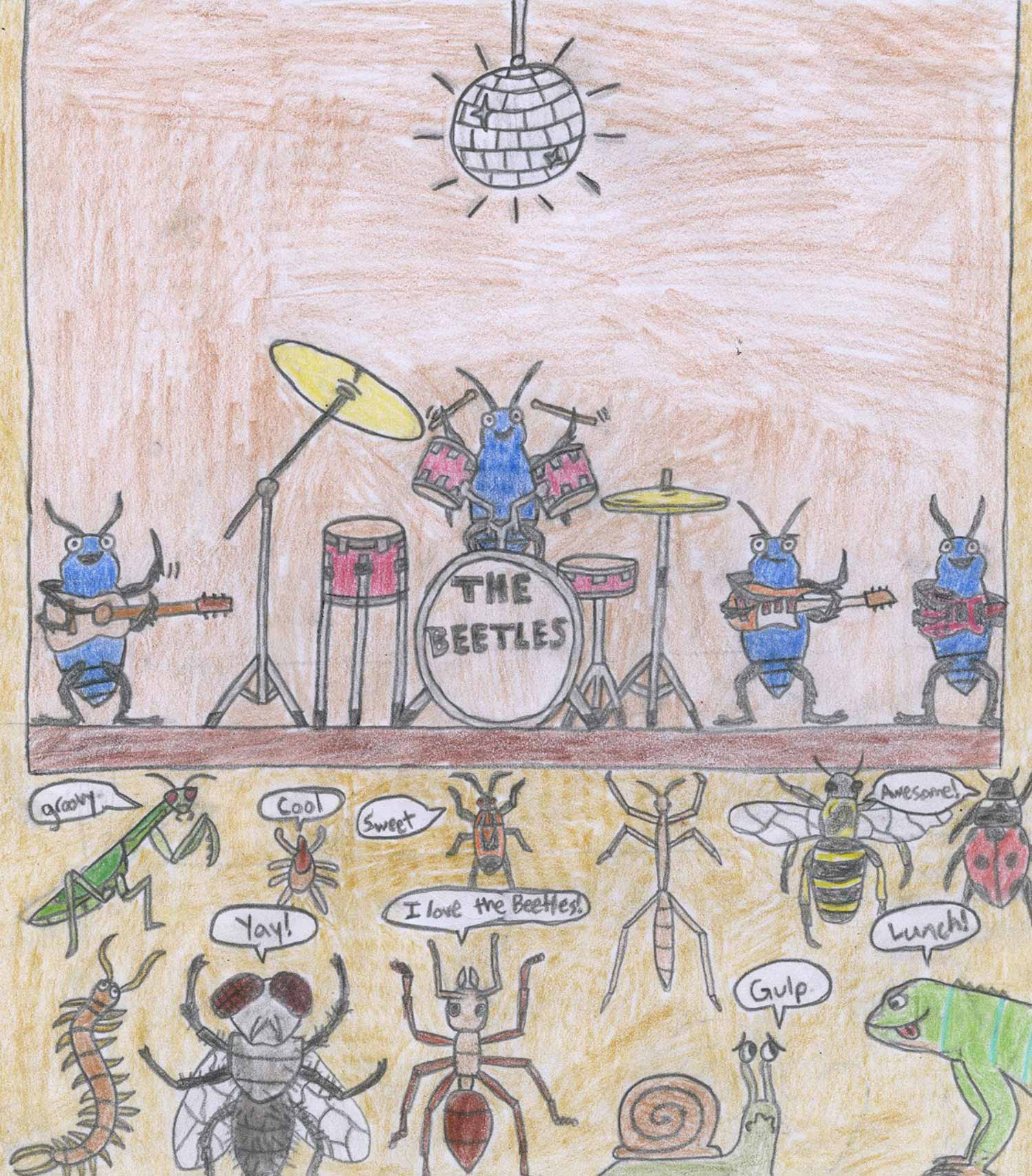Isaac Oxentenko - 7th grade; Rochester, MN art