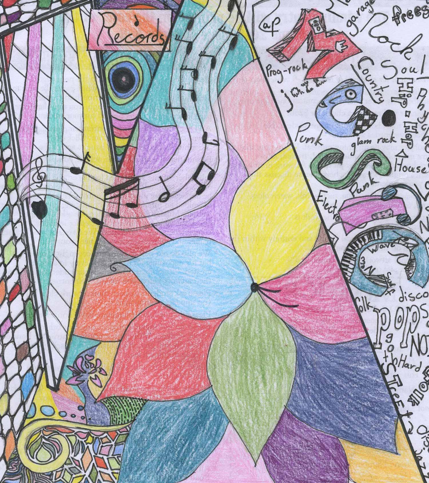 Harper McGuire - 6th grade; Port Angeles, WA art