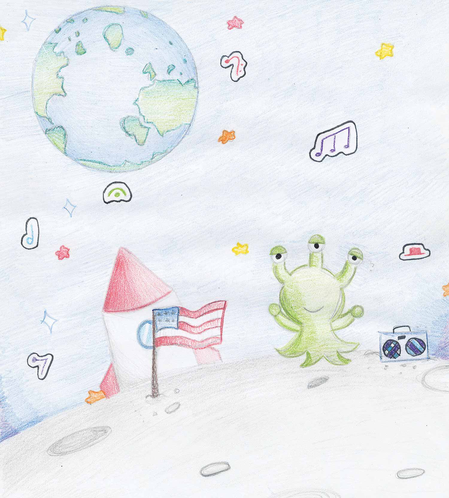 Sara Arias - 5th grade; Weston, FL art