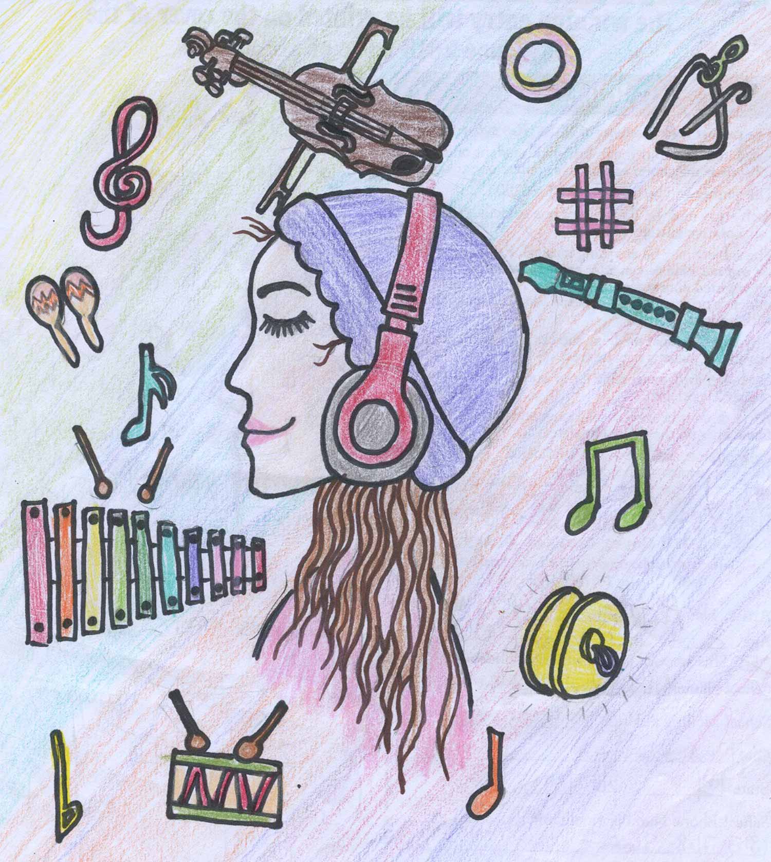 Ritaj Aly - 3rd grade; New Hartford, NY art