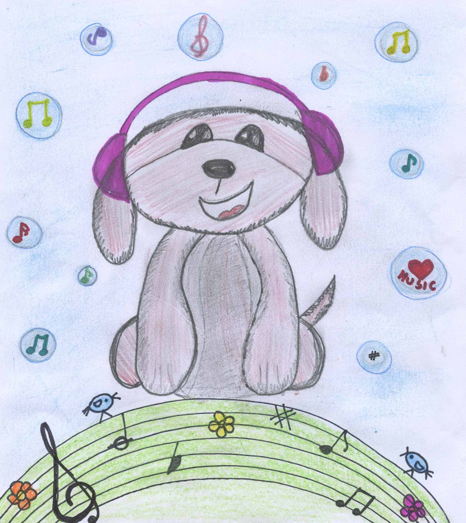 Leia Malinauskas - 4th grade; Weston, FL art