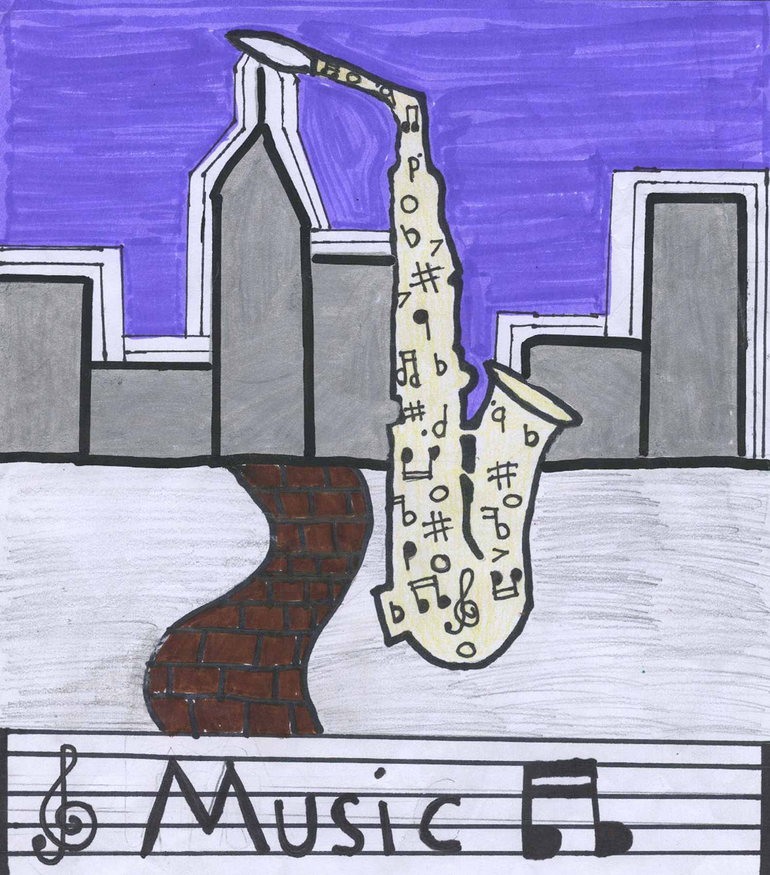 Abigail Fearon - 6th grade; Ft. Lee, NJ art